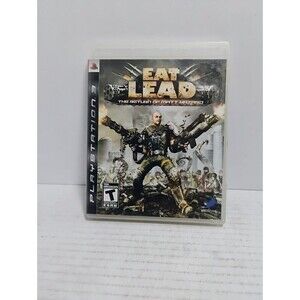 2009 SONY PLAYSTATION 3 PS3 EAT LEAD THE RETURN OF MATT HAZZARD NO MANUAL